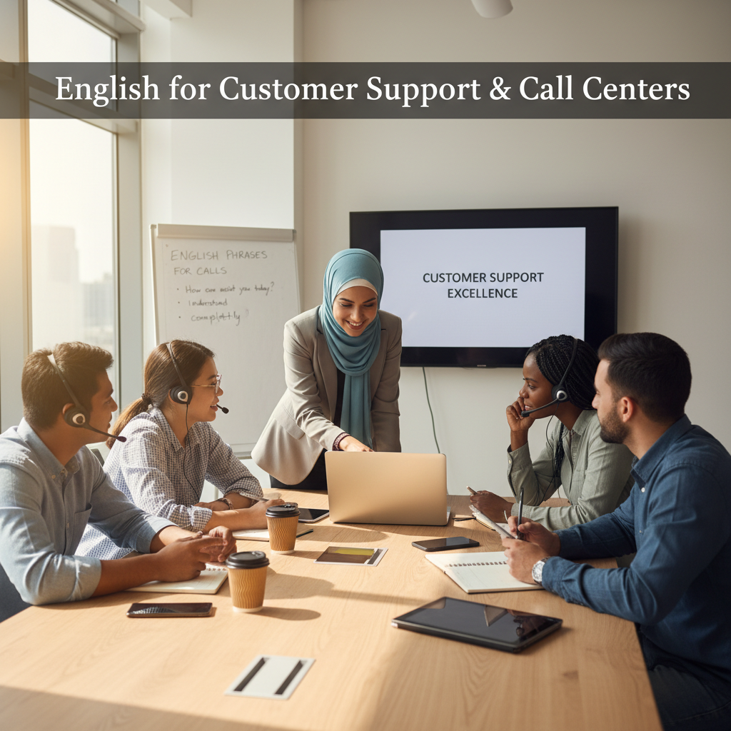 English for Customer Support & Call Centers
