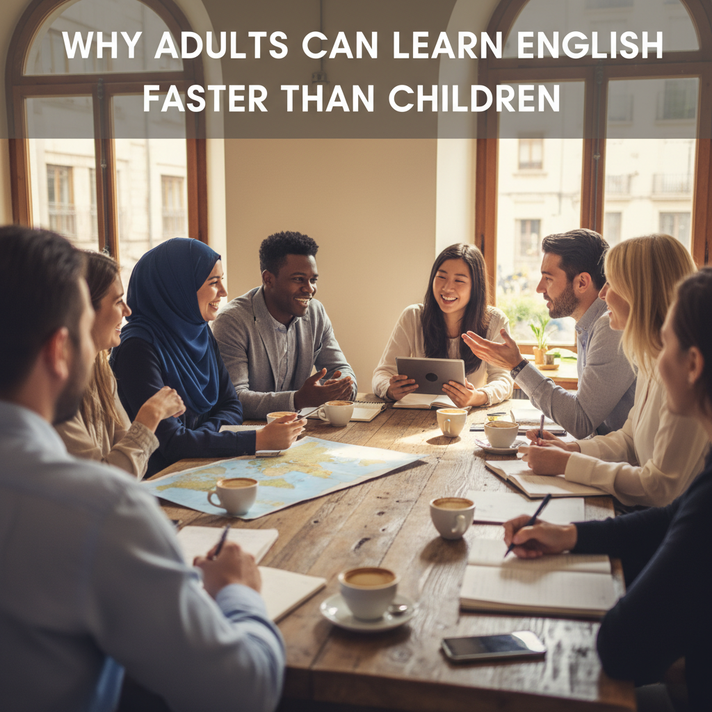 Why Adults Can Learn English Faster Than Children