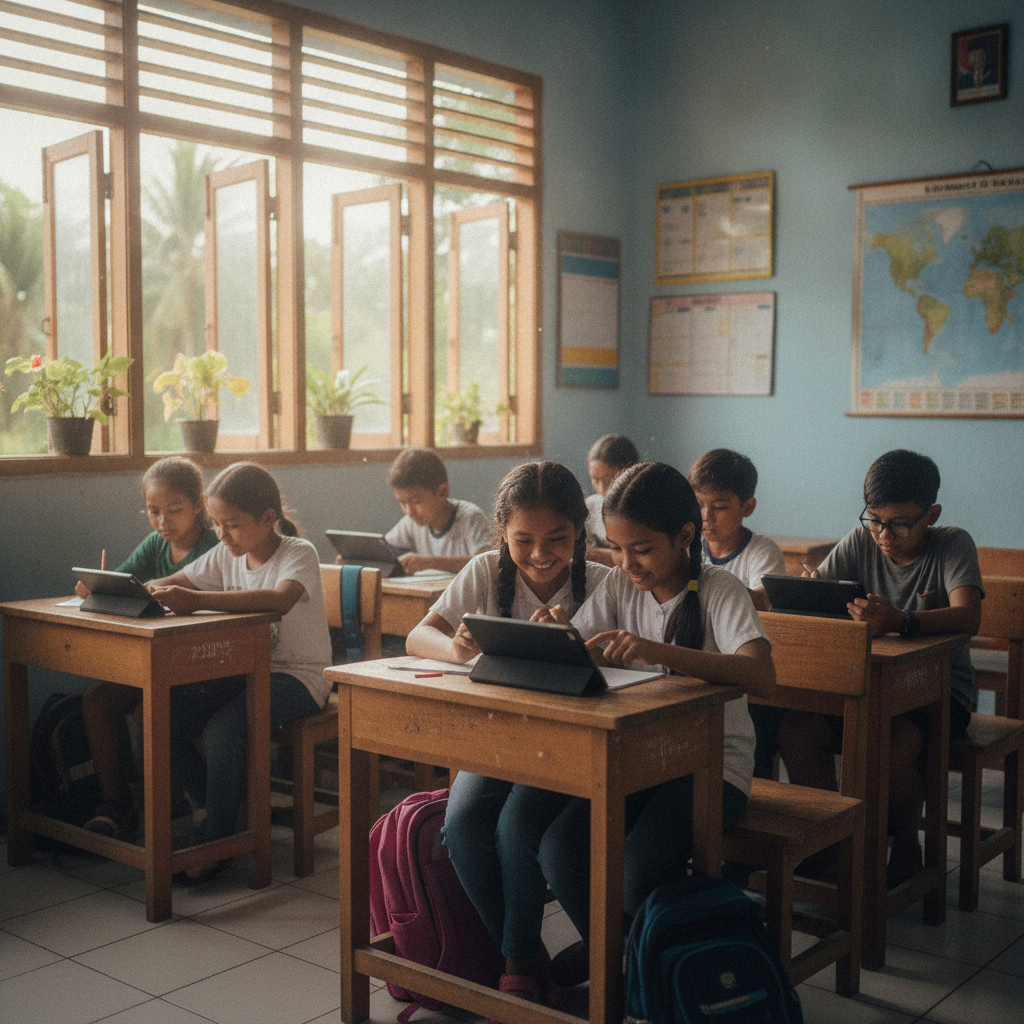 English Indonesian university students study abroad — Bridge Academy